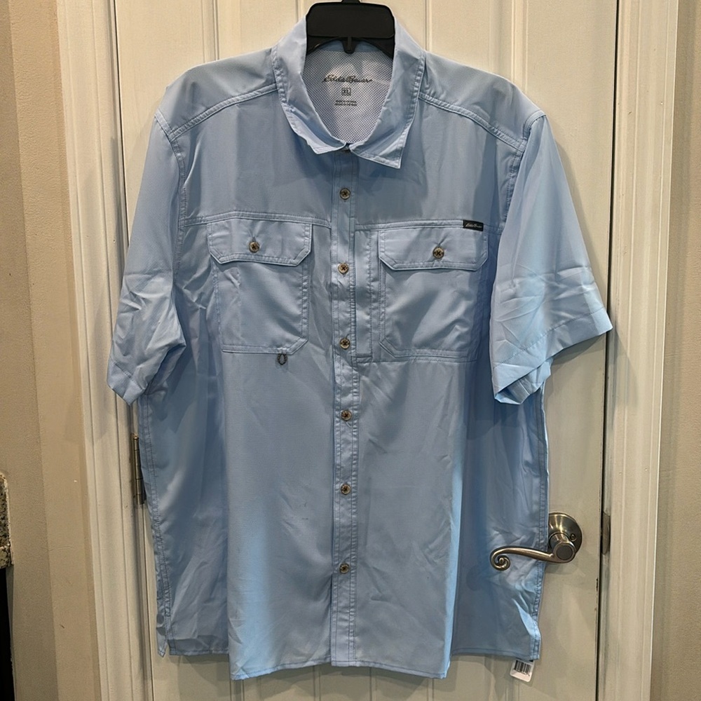 NWT Eddie Bauer men’s short sleeve tech shirt